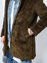 Load image into Gallery viewer, Plush Jacket - Brown