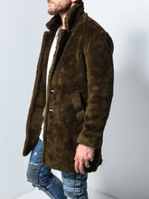 Load image into Gallery viewer, Plush Jacket - Brown