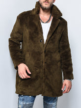 Load image into Gallery viewer, Plush Jacket - Brown