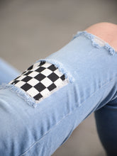 Load image into Gallery viewer, Checkered Jeans