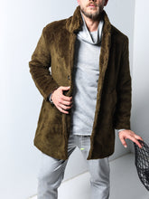 Load image into Gallery viewer, Plush Jacket - Brown
