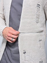 Load image into Gallery viewer, Repaired Cardigan w/ Zippers
