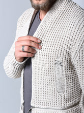 Load image into Gallery viewer, Repaired Cardigan w/ Zippers
