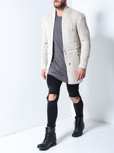 Load image into Gallery viewer, Repaired Cardigan w/ Zippers
