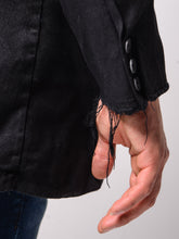 Load image into Gallery viewer, Waxed Denim Blazer

