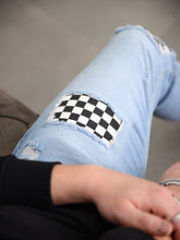 Load image into Gallery viewer, Checkered Jeans
